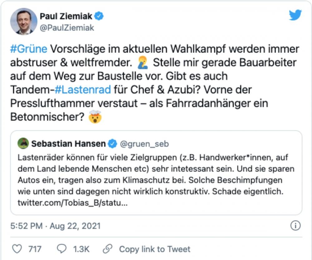 Paul Ziemiak Tweet